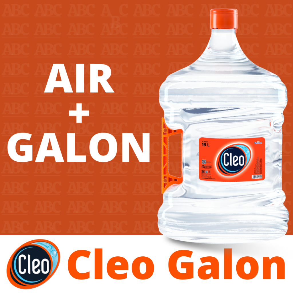 

Cleo 19 Liter | Air + Galon | Air Minum | Air Mineral | Isi Ulang