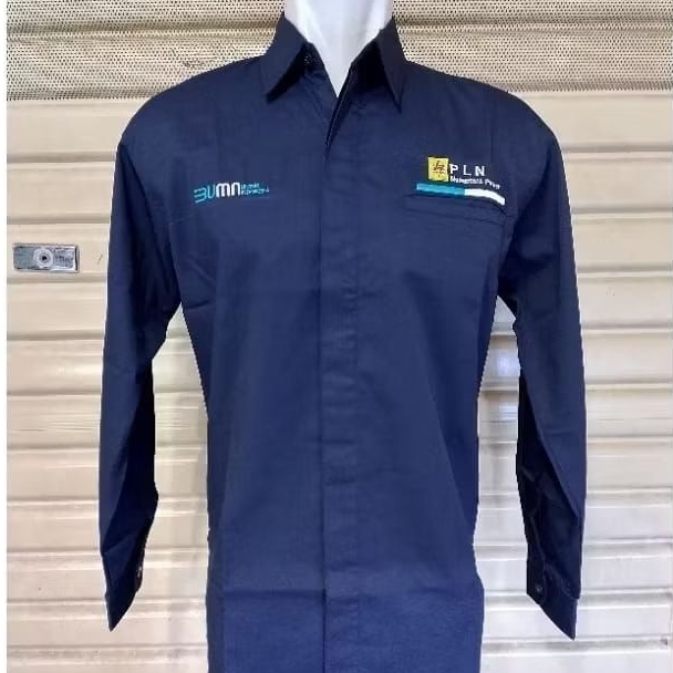 kantong 1 Kemeja PLN BUMN baju PLN BUMN Seragam PLN BUMN kemeja BUMN PLN baju BUMN PLN seragam BUMN 