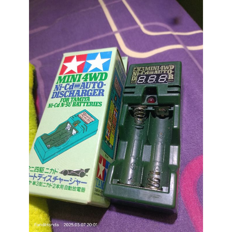 Voltmeter baterai Tamiya dan Discharge