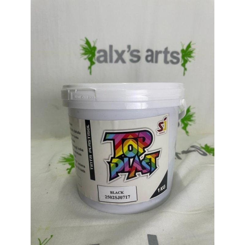 

Tinta Plastisol Top Plast Black 1kg