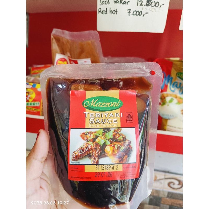 

mazoni teriyaki sauce 200 gr