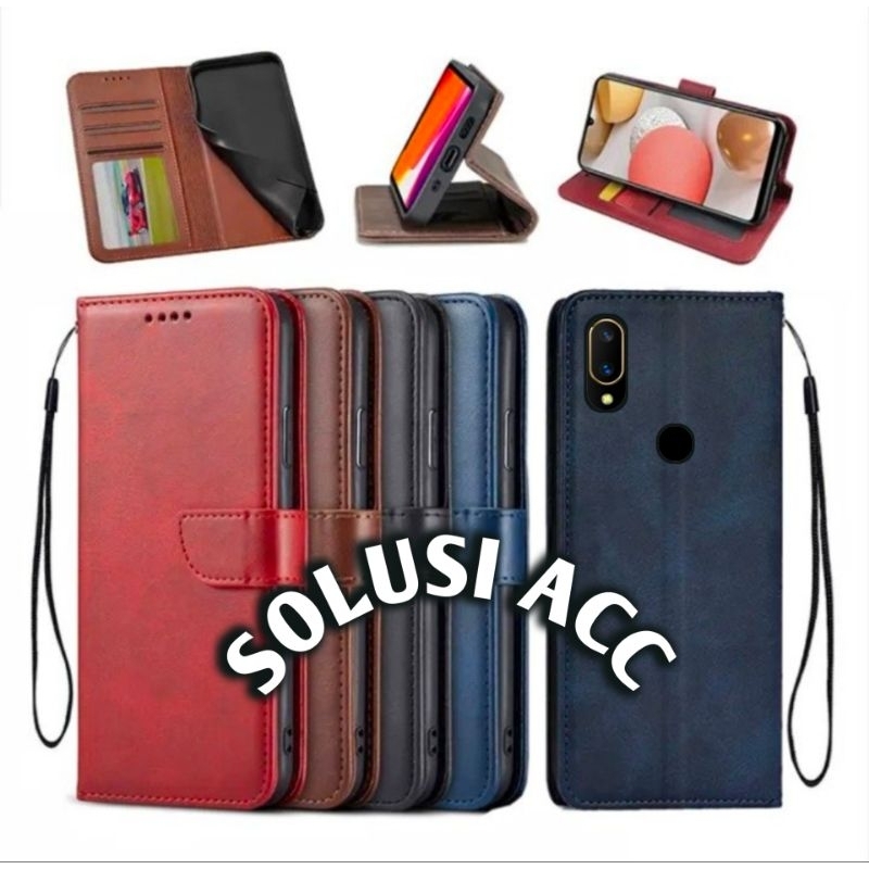 CASE HP VIVO V11 V11I (1806) FLIP COVER WALLET SARUNG HP CASING DOMPET