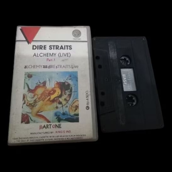 Kaset Pita Dire Straits - Alchemy (Live) Part One - rock