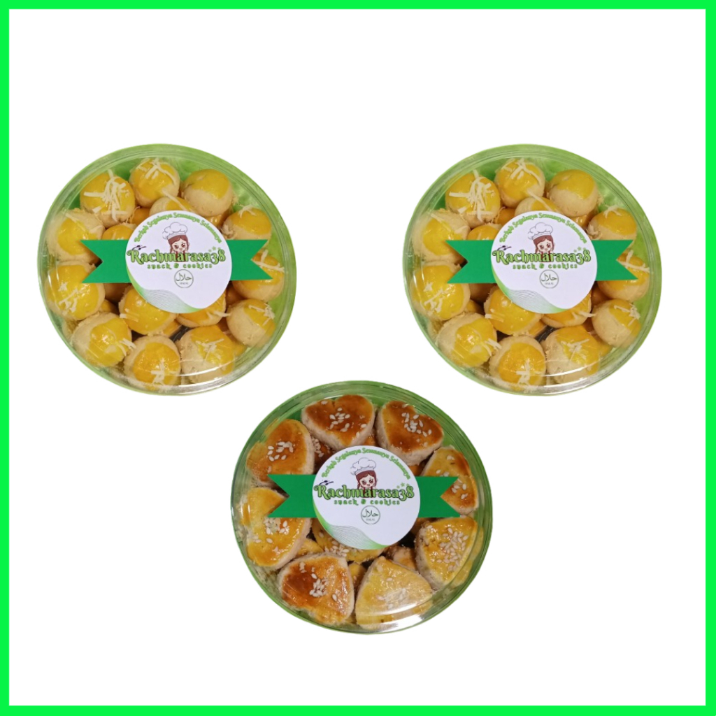 

RACHMARASA38 PAKET KUE KERING 250GRAM 3PCS PAKET KUE LEBARAN KUE KILOAN NASTAR KASTANGEL KUE KACANG