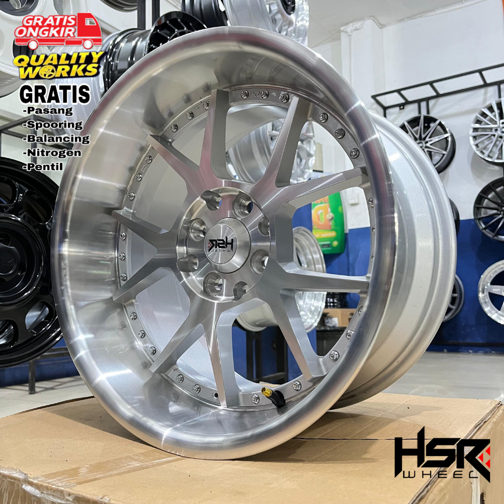 Velg Celong Mobil LGX Ring 16 Lebar 7,5/8,75 Pcd 4 Et35/25 Hsr Wheel Dogiyai