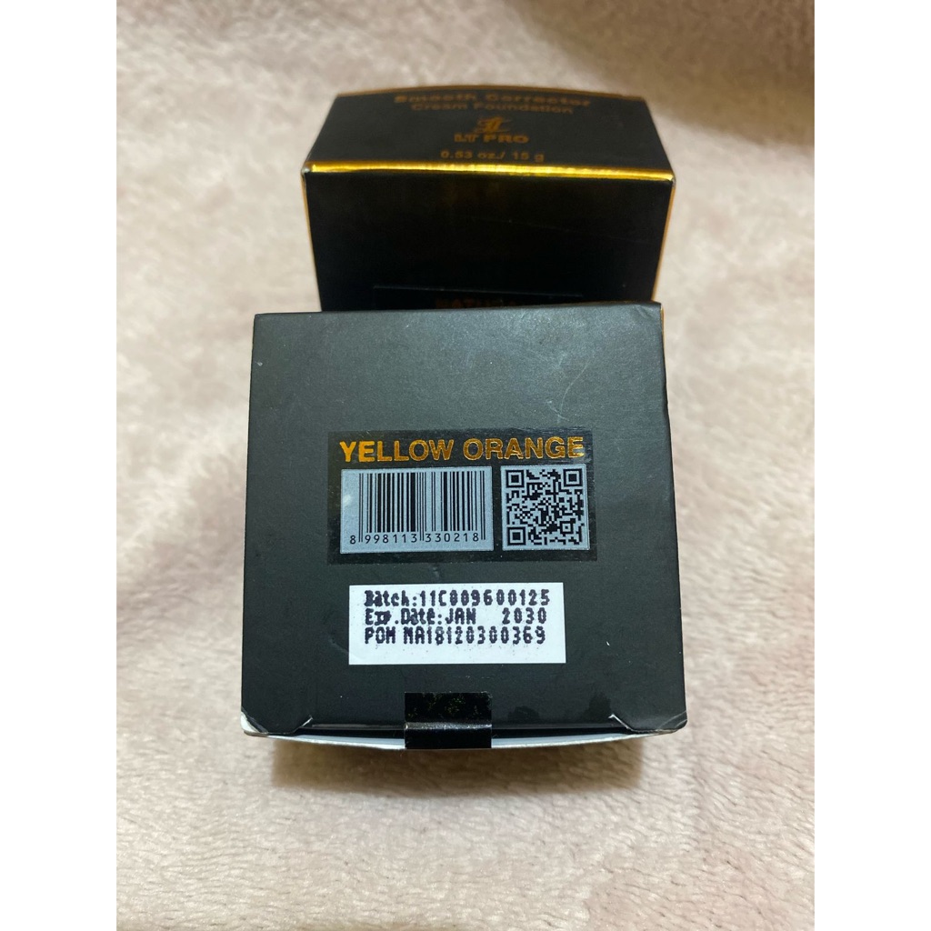 RK90 Faglowies Beauty LT PRO Smooth Corrector Cream Foundation Varian Yellow Orange 15 gr