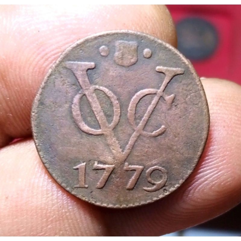 Koin VOC 1 Duit Utrecht 1779