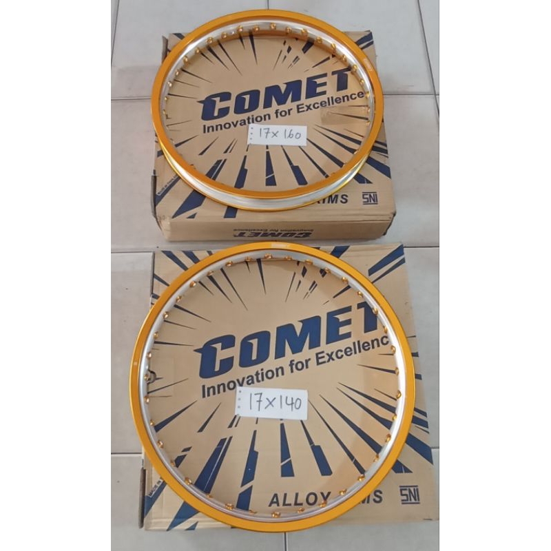 Lingkar Comet 17-140/160 Supra karisma Revo absolut Jupiter z Vega Veleg grand legenda velg Shogun b