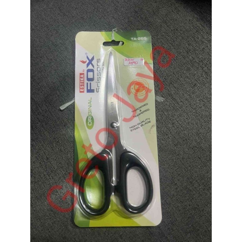 

Gunting HITAM Kertas Kodok Katak Kain Serbaguna Multifungsi Potong Bunga Kulit Karton Kardus Bahan Tailor Scissors Bakso