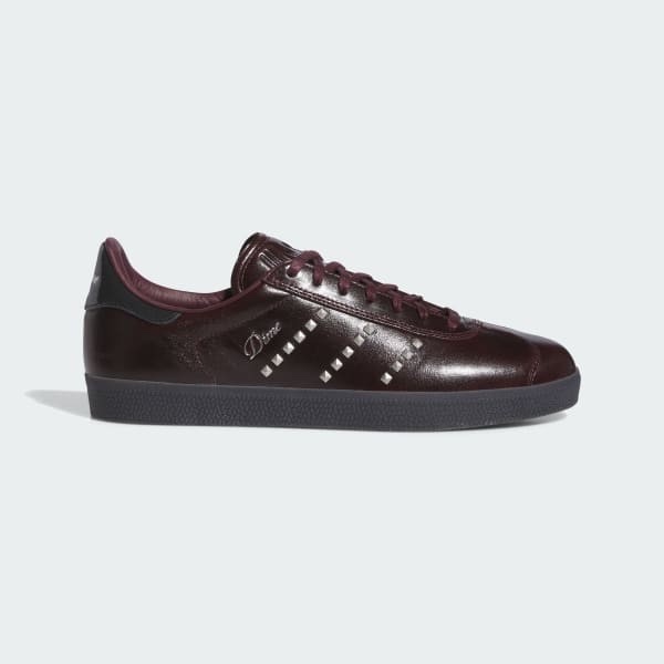 Adidas Gazelle ADV x Dime Maroon Metallic Black IG2046 Original Resmi
