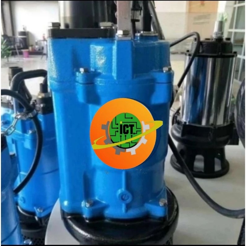 Pompa Celup Air Kotor ROTOR KTZ 23.7 Submersible Pump 5Hp 3Phase 2inch