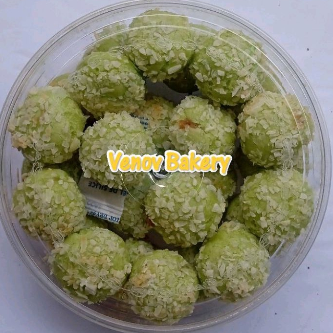 

COOKIES KLEPON ISI GULA JAWA ASLI TOPLES UKURAN +- 500gram | KUE KERING LEBARAN | HAMPERS