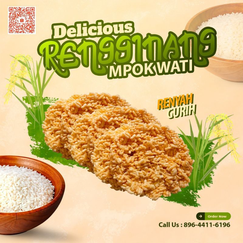 

Rengginang Sukatani siap goreng