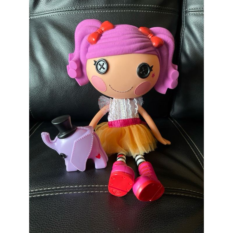 Boneka Lalaloopsy Jumbo 33cm original like new dengan hewan peliharaannya