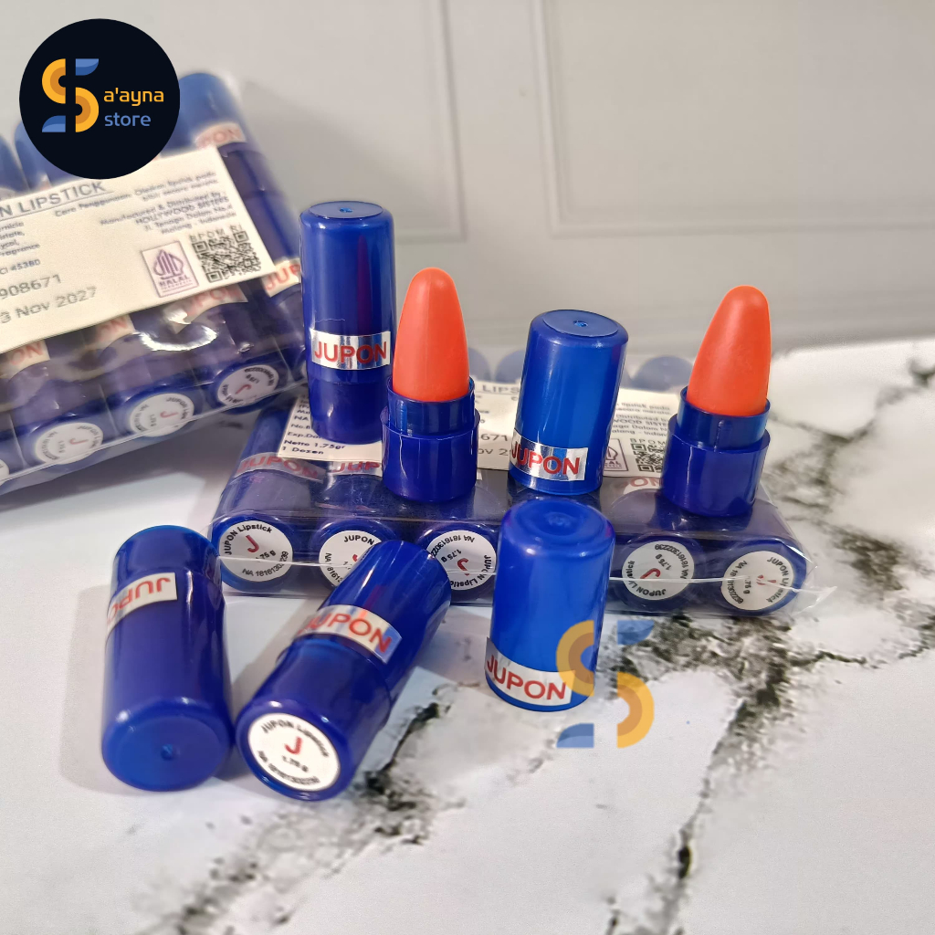 LIPSTIK JUPON MINI ORIGINAL BPOM JUPON PEMERAH BIBIR Jupon Lipstick Mini - Lipstik BPOM Eceran