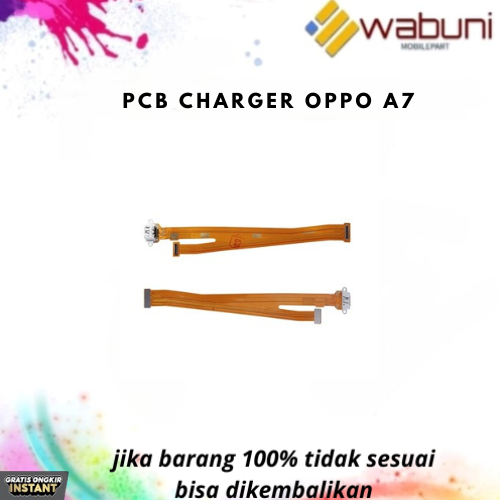 Wabunimobilepart Flexible PCB Charger Oppo A7