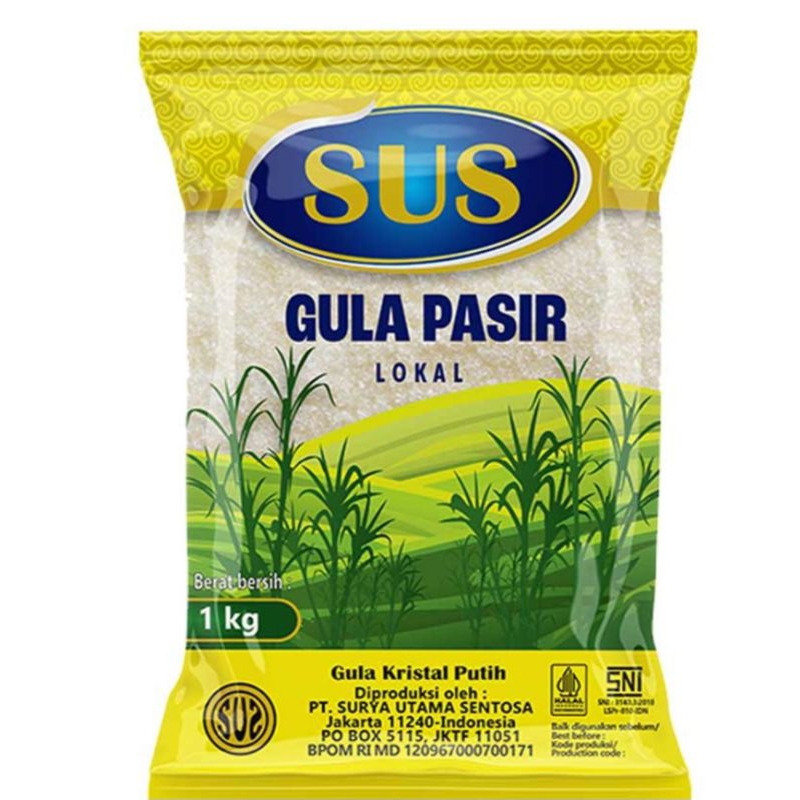 

SUS Gula Pasir Kuning Lokal 1 kg