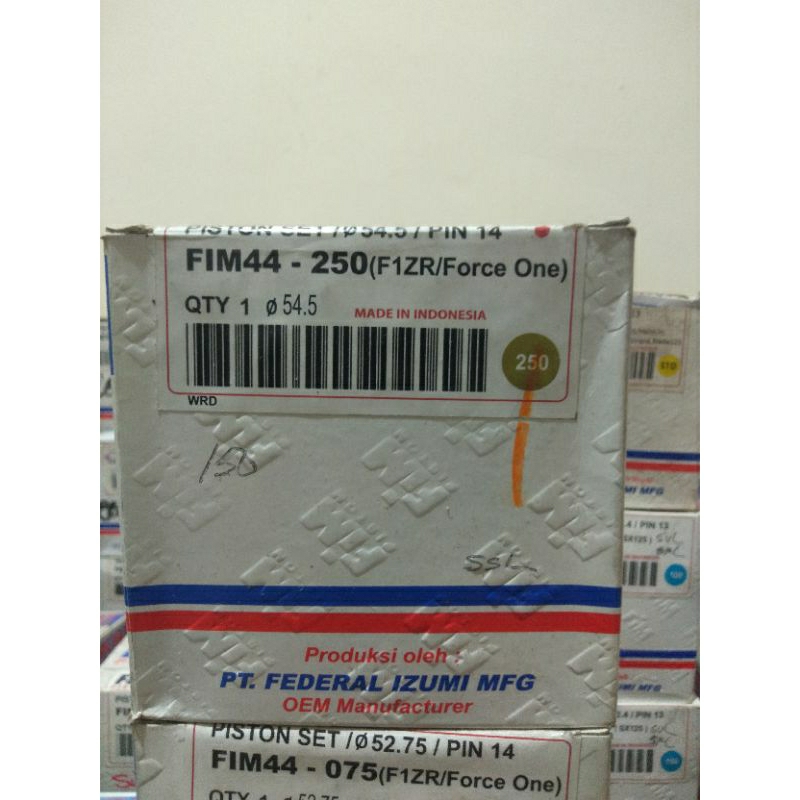 Piston / Seher Fim FizR / Force One Diameter 54,5/52,75mm