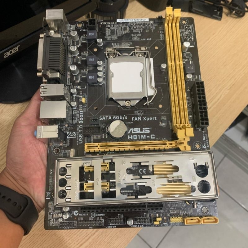 Motherboard H81 LGA 1150 mobo intel gen 4