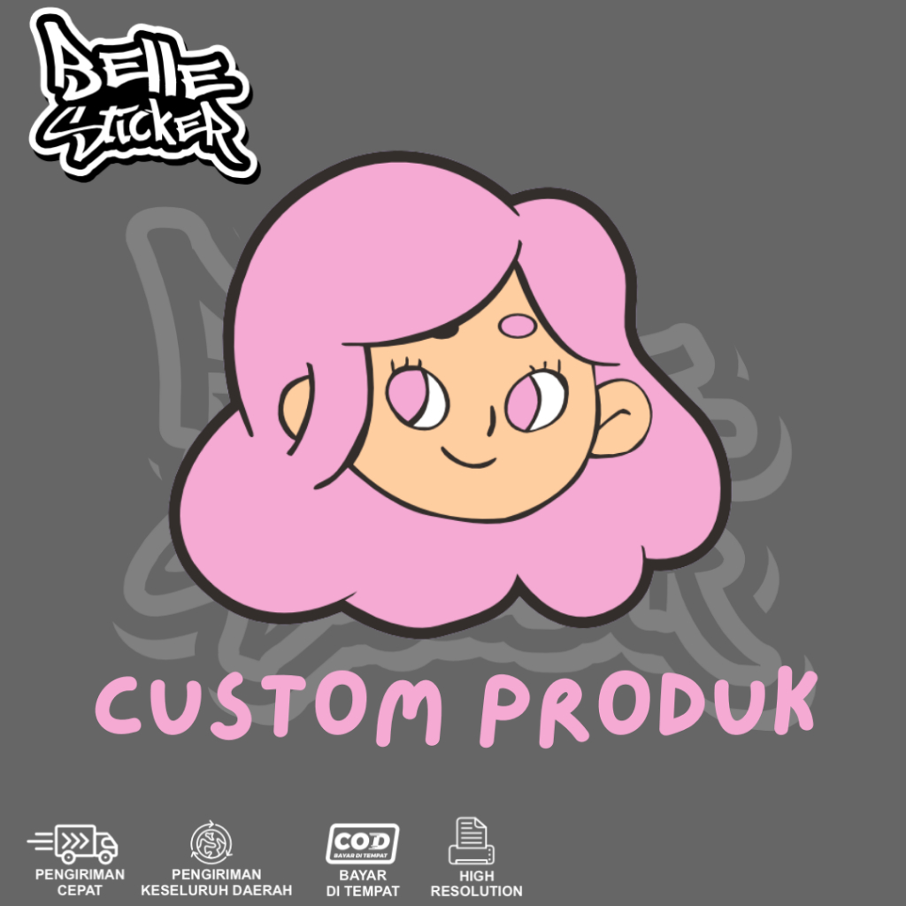 

Custom stiker bisa request apa saja custom suka-suka Etalase Custom