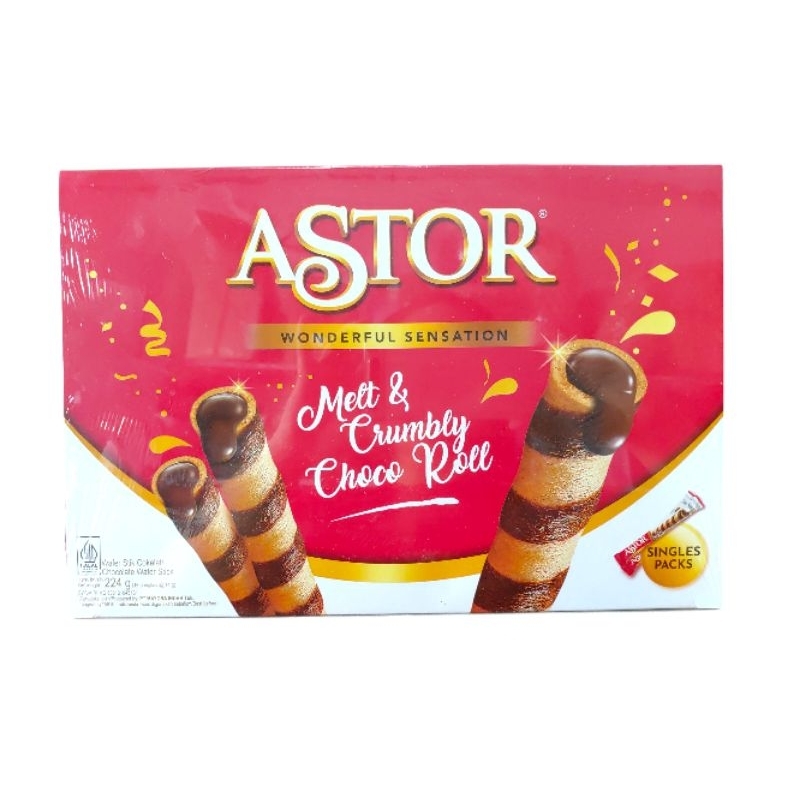 

Astor Wafer Stik Cokelat 224 Gram