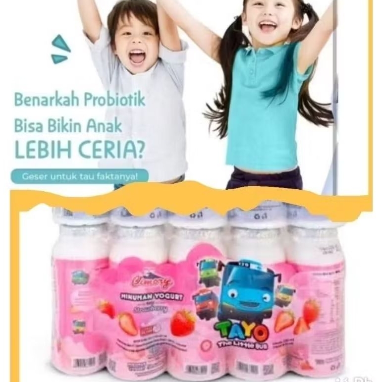 

CIMORY TAYO Yoghurt Pack isi 5 Btl Kesehatan pencernaan dan Mood Anak Yogurt