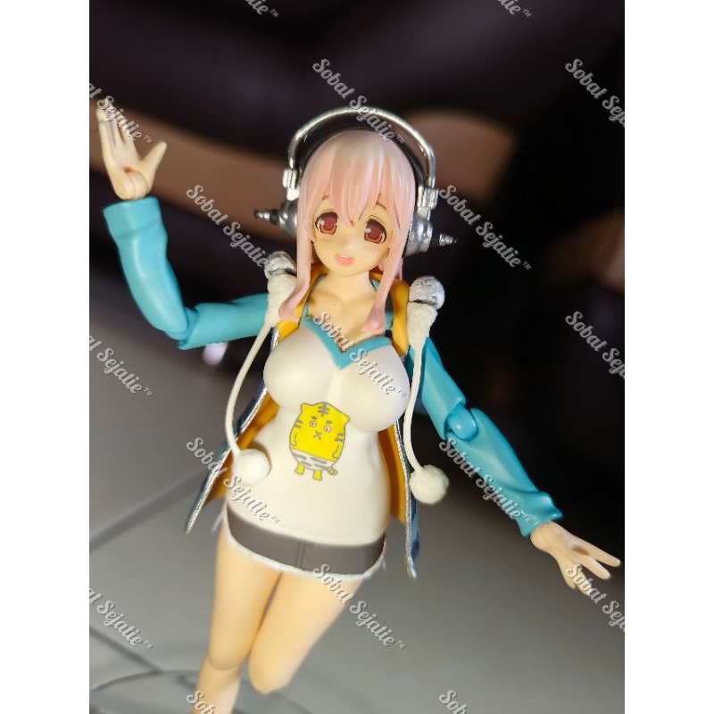 Figma 169 Super Sonico Tiger Hoodie Version Original - Limited Rare