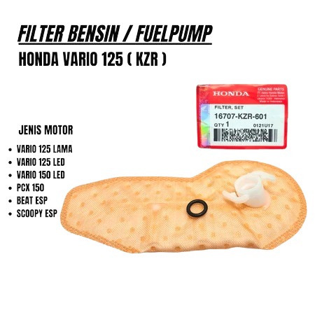 FILTER BENSIN VARIO 125 150 LED OLD KZR