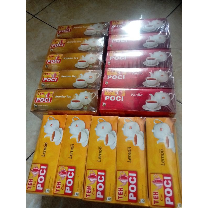 

Teh Cap POCI All Varian isi 25 Bags