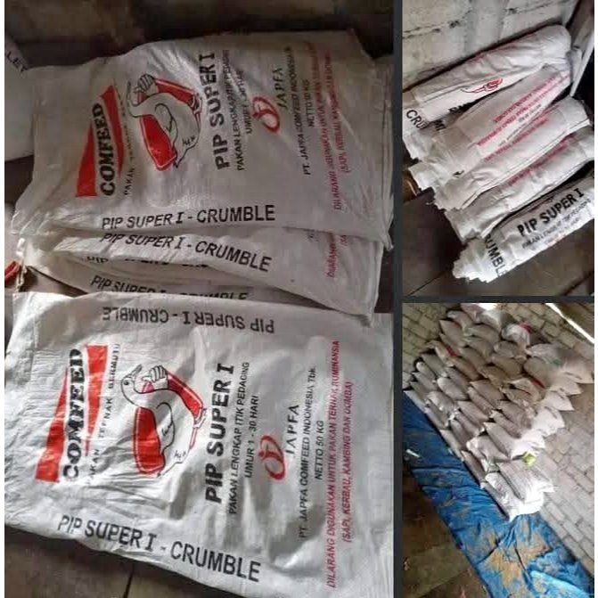 karung bekas 50 kg (10pcs) / karung bekas beras 50 kg RANDOM