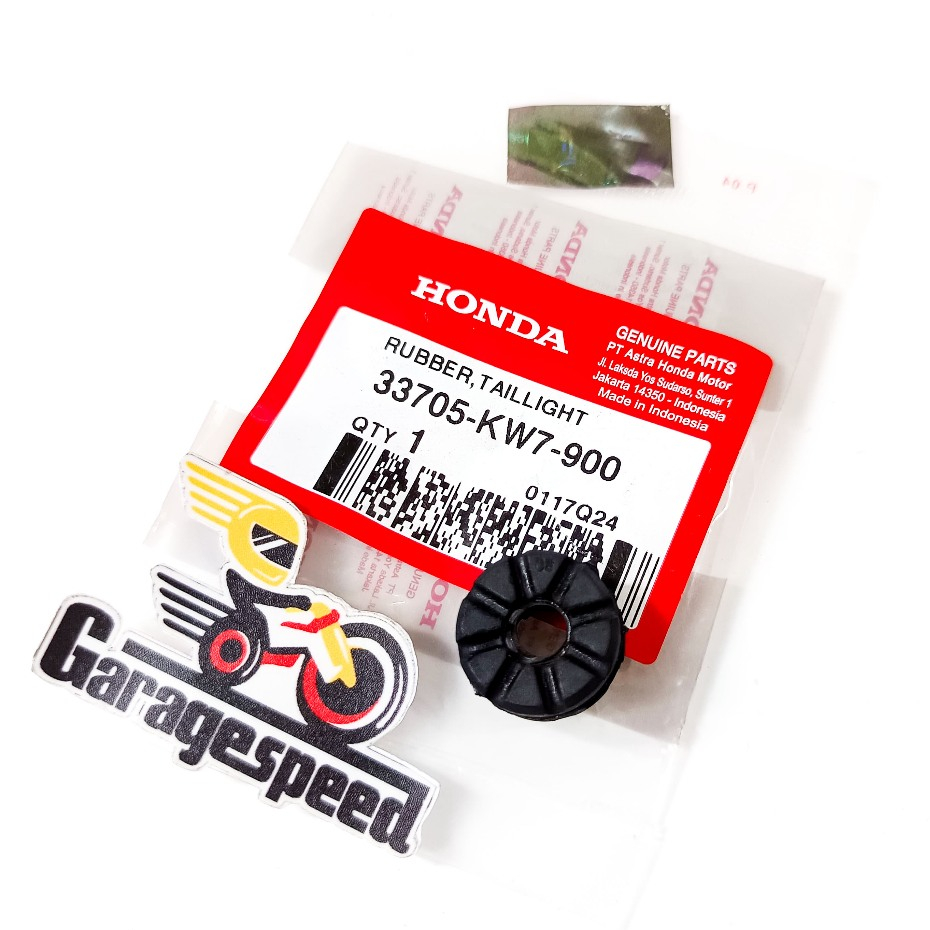 KARET BANTALAN REFLEKTOR LAMPU BELAKANG KARET LAMPU STOP CS1 SONIC SUPRA X 125 HONDA ORIGINAL