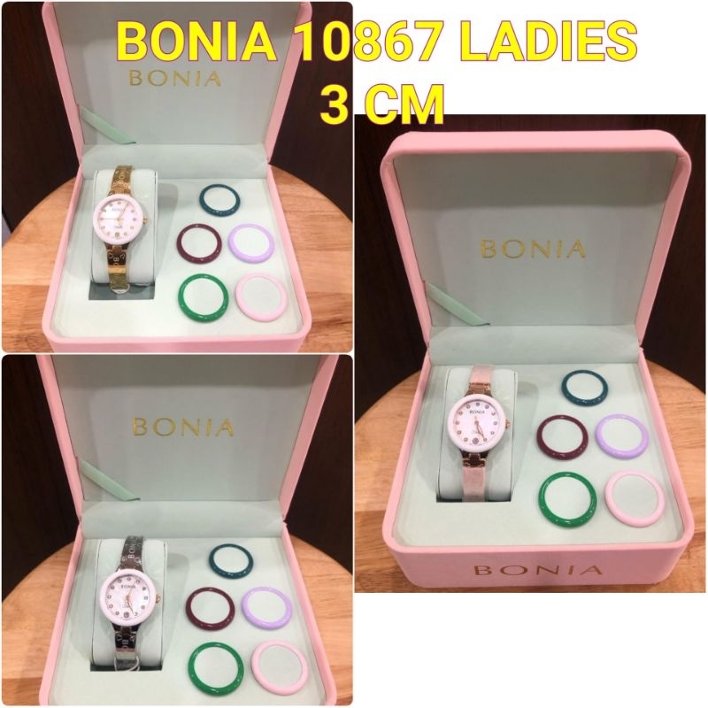 JAM TANGAN BONIA ORIGINAL B 10636/ B 10861/B 10867 SAPPHIRE WANITA GARANSI RESMI/JAM BONIA CEWEK ORI