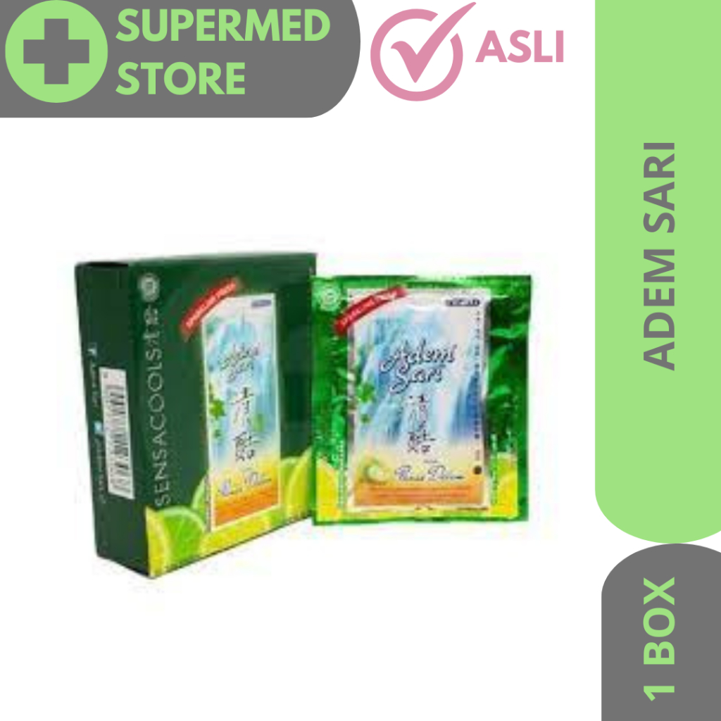 

Adem Sari Box Isi 5 Sachet / Pereda Panas Dalam Sparkling Fresh