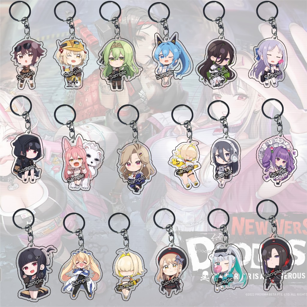 Gantungan Kunci Goddess Of Victory Nikke Leona - Ganci Nikke Games - Keychain - Souvenir - Terbaru