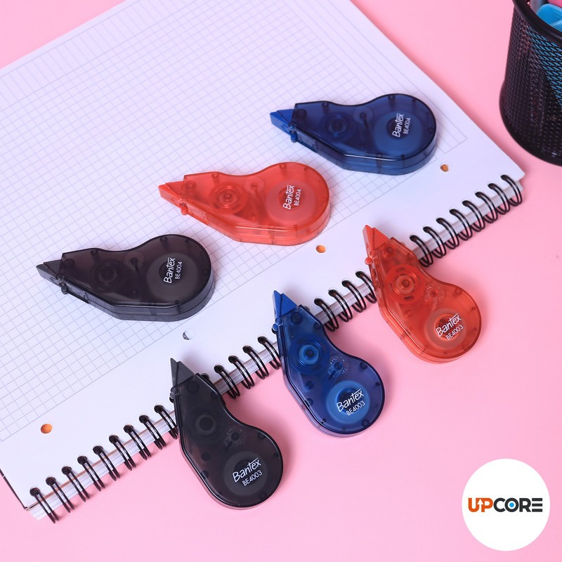 

[Stationery Home] Bantex Correction Tape / Tip Ex Kertas Tanpa Suara Daya Rekat Kuat BE400X