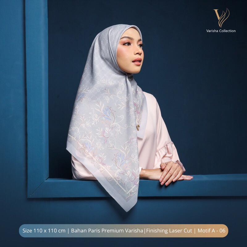 HIJAB MOTIF VOAL LIMITED EDITION VARISHA