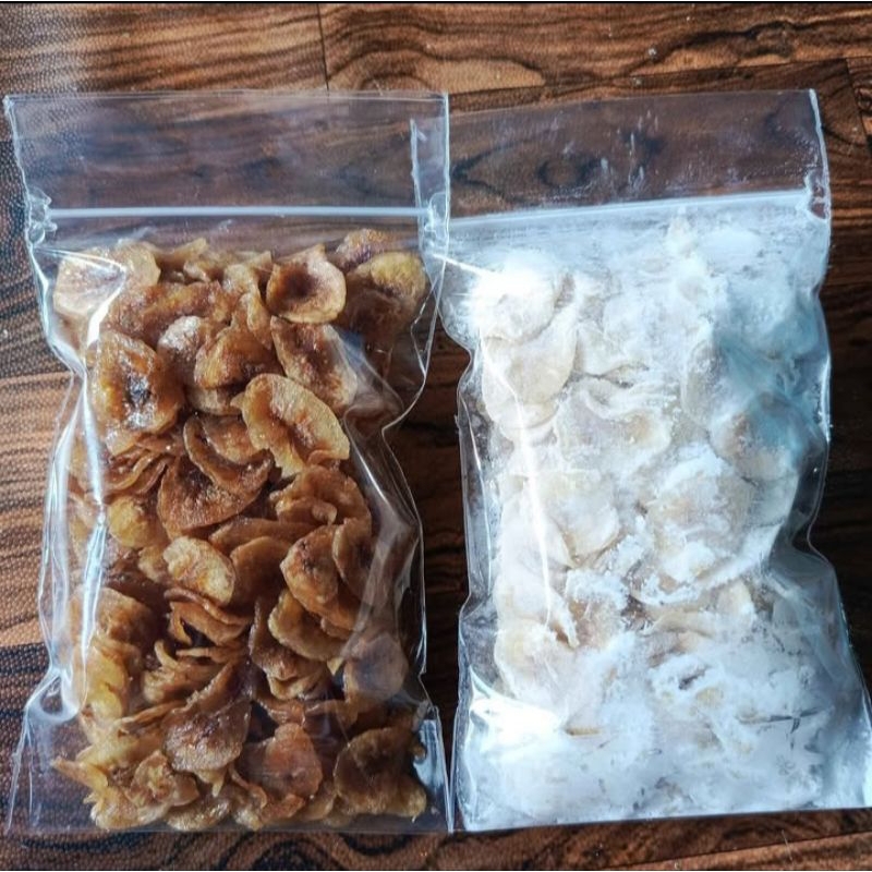 

keripik pisang asin/manis