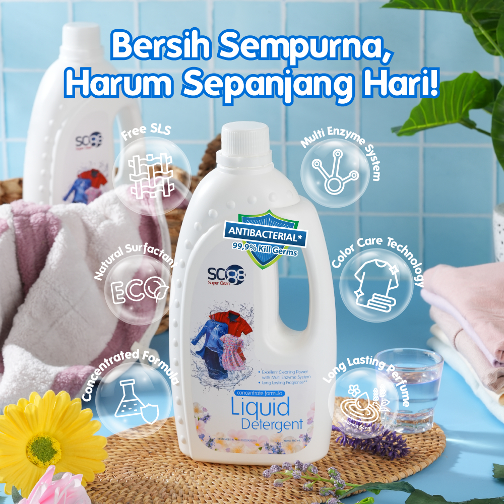SC88 Liquid Detergent Concentrate Formula