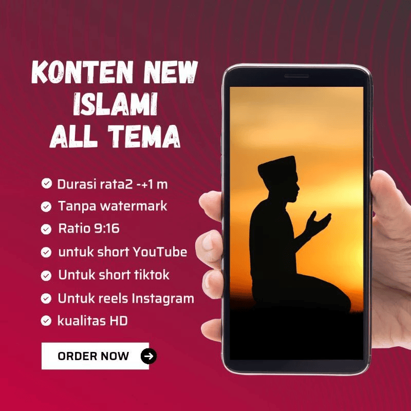 1000 Lebih Konten Islami Semua Tema Siap Upload