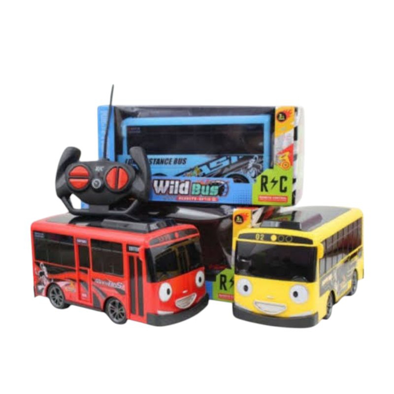 Mainan RC Mobil Bus Tayo Telolet Wild Bus 088-6 RC Wild Bus Telolet Bermusik Dan Menyala