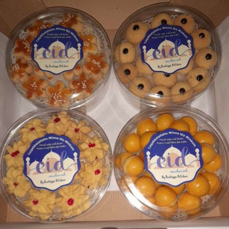 

Kue Kering Lebaran | Nastar | Kue Kacang | Semprit | Monde Susu Hampers Kue Lebaran