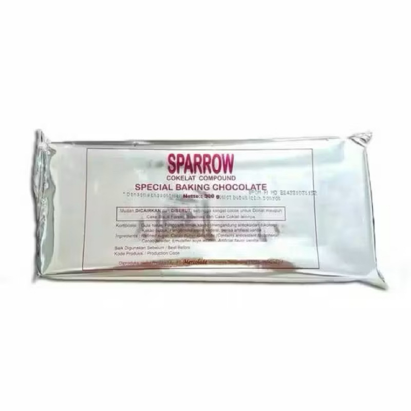 

COKELAT BATANGAN SPARROW 500 g/COKLAT COMPOUND