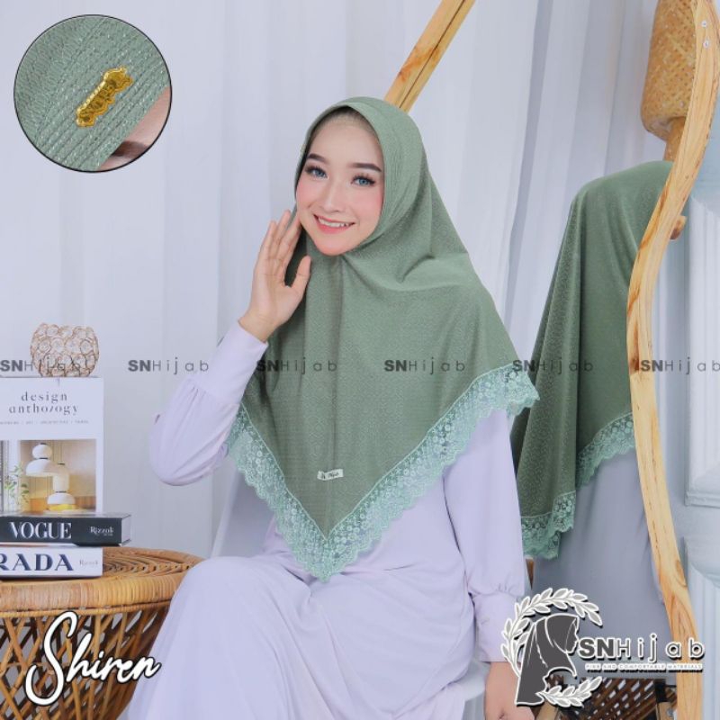 HIJAB BERGO SN SHIREN // HIJAB INSTAN // HIJAB DEWASA // HIJAB GROSIR MURAH KEKINIAN