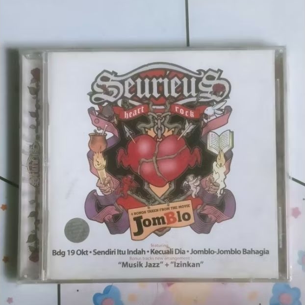 Kaset CD -Seurieus "Heart Rock"