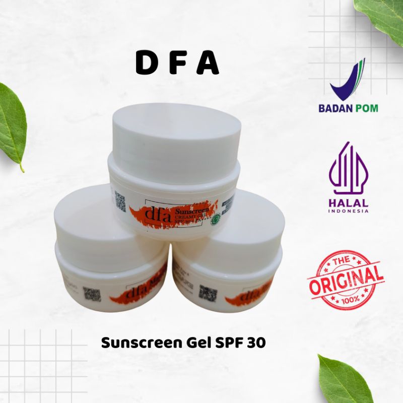 DFA Sunscreen Creamy Gel SPF 30+