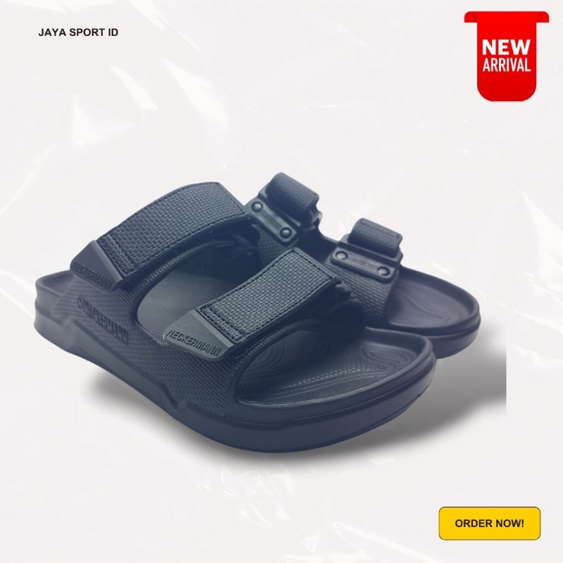 Neckerman Sandal Neckerman Pria Original Sandal Karet Pria Neckermann Itacama Hitam