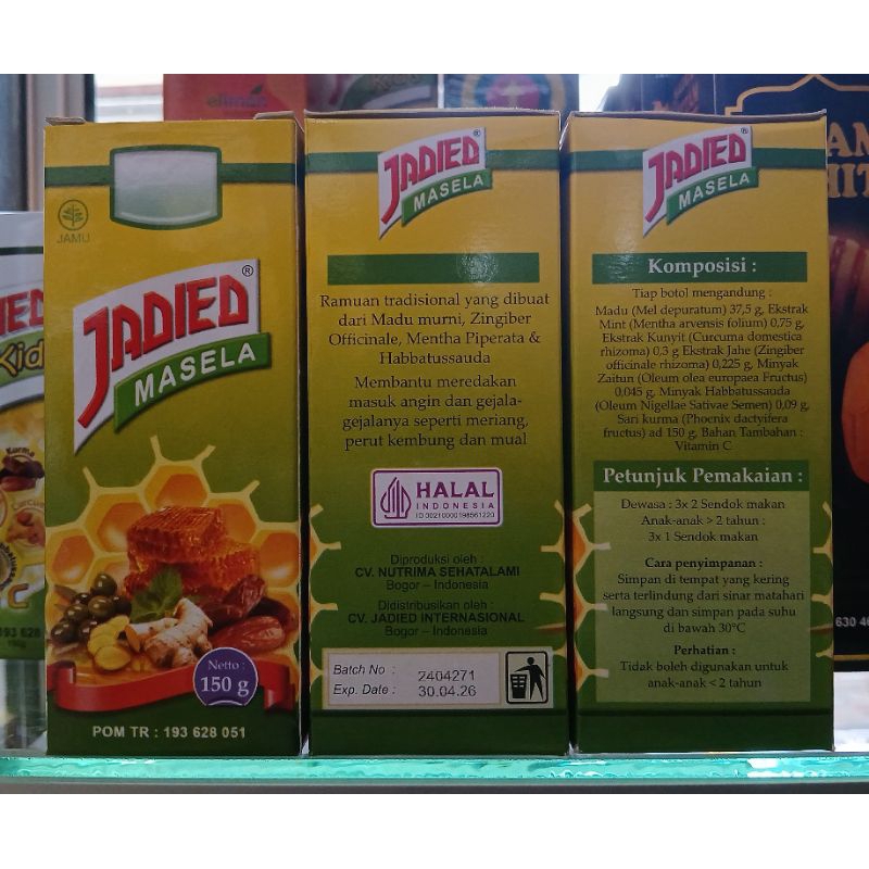

MADU JADIED MASELA 150GR