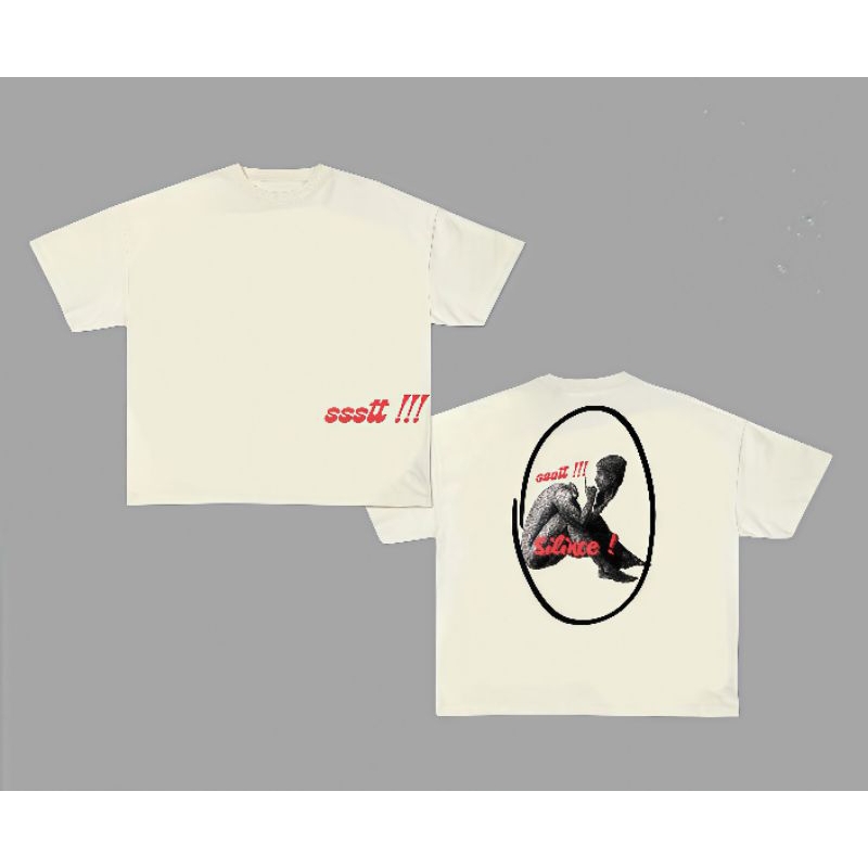 Killat Project Silance Boxy Oversize fit white