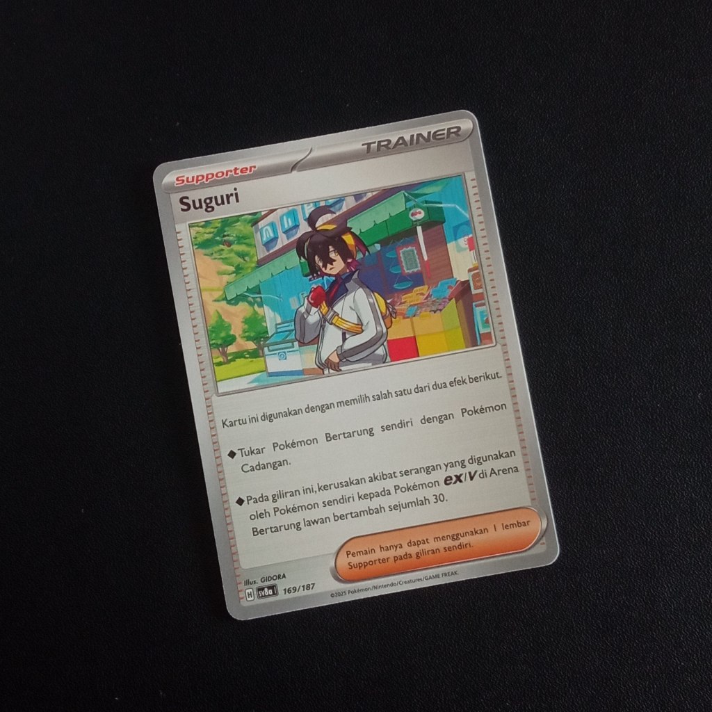 Suguri Pokemon TCG Indonesia Trainer Supporter