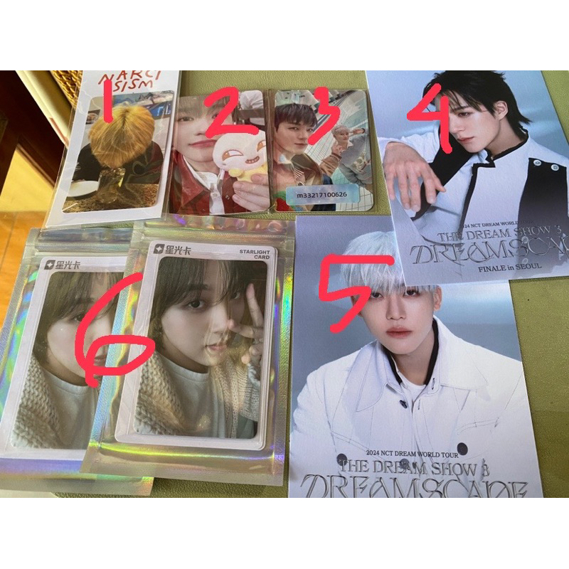 chenle magnet doll | haechan qq music | postcard jaemin jeno | jeno jaemin jisung